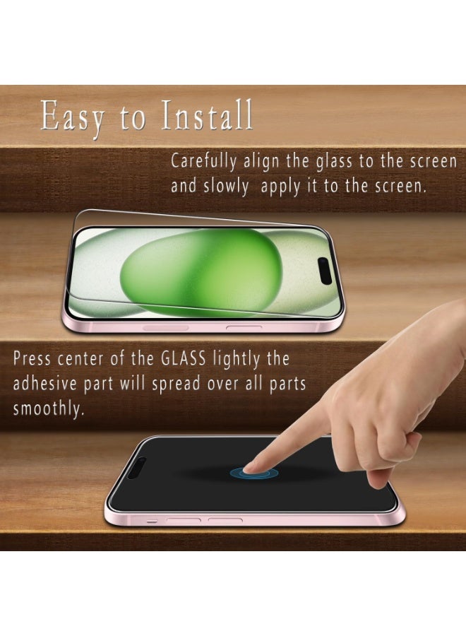 يوارب كينج واقي شاشة من الزجاج المقسى لهاتف آيفون 15 بلس - Image 4