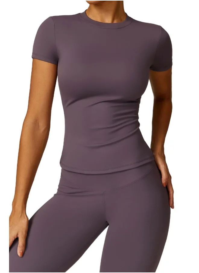 KAWN.YOGA KAWN YOGA Womens Short Sleeves Shirt
