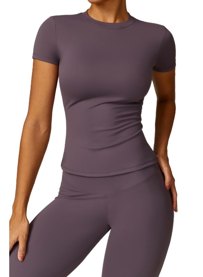 KAWN.YOGA KAWN YOGA Womens Short Sleeves Shirt  - Image 2