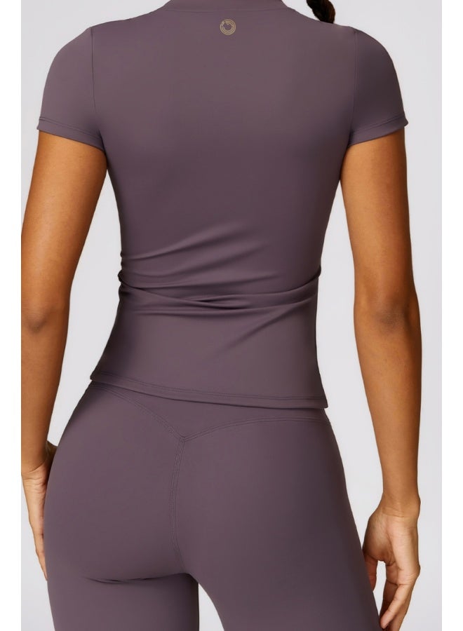 KAWN.YOGA KAWN YOGA Womens Short Sleeves Shirt  - Image 3