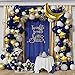 UAEYW Twinkle Twinkle Little Star Party Decorations127Pcs Navy Blue White Gold Balloon Garland Arch KitMoon and Star Foil Balloons Baby Shower Gender Reveal Birthday Ramadan Eid Mubarak Party Decorations - Image 3