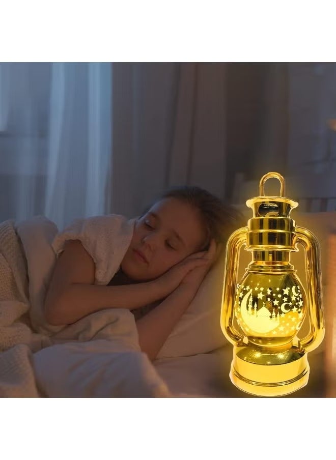 ماركة غير محددة فانوس الديكور ضوء ، رمضان كريم الذهبي اللون تغيير فانوس عيد مبارك مهرجان أضواء لجميع شرفة ضوء الليل مسلم ، الإسلامية ديشكور أوسب بالطاقة (أبيض دافئ)  - Image 5