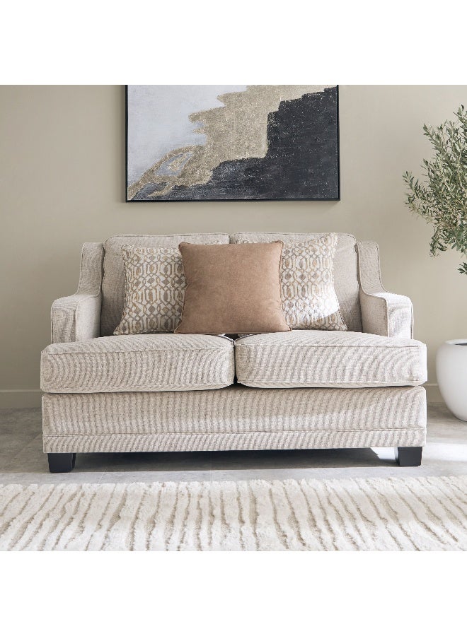 Home Box Aurum 2-Seater Fabric Sofa with 3 Cushions - Image 2