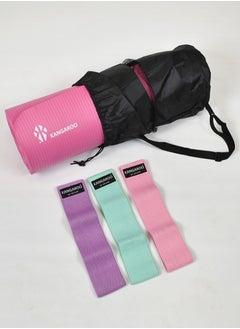 KANGAROO Exercise mat 15 mm with hip band, 3 different options  - Image 3