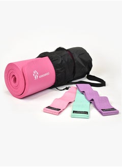 KANGAROO Exercise mat 15 mm with hip band, 3 different options  - Image 2