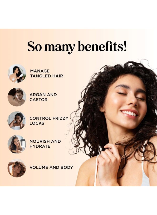 Maple Holistics Silk Protein Conditioner for Damaged Hair - Ultra Moisturizing Conditioner for Dry Hair with Deeply Nourishing Shea Butter Argan Oil Green Tea & Aloe - Helps Define Curls & Control Frizz (12 Fl Oz) - Image 2