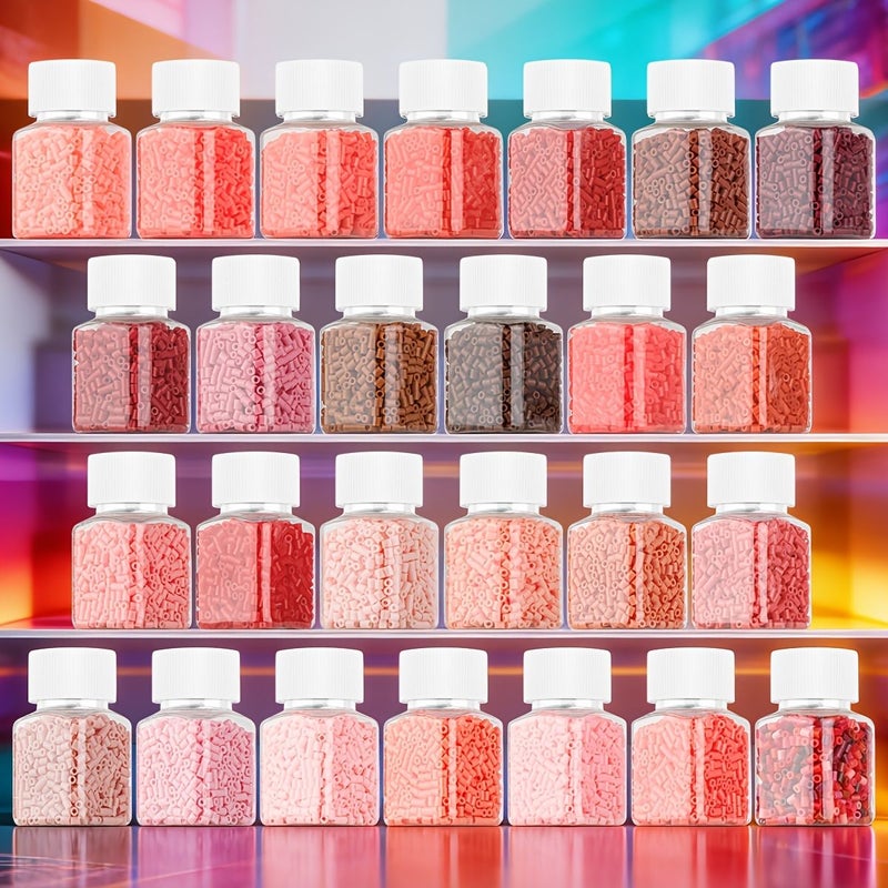1105 Pieces Hama Beads Plastic Fuse Beads Vibrant Colors Crafts Decoration Birthday Gift - Image 1
