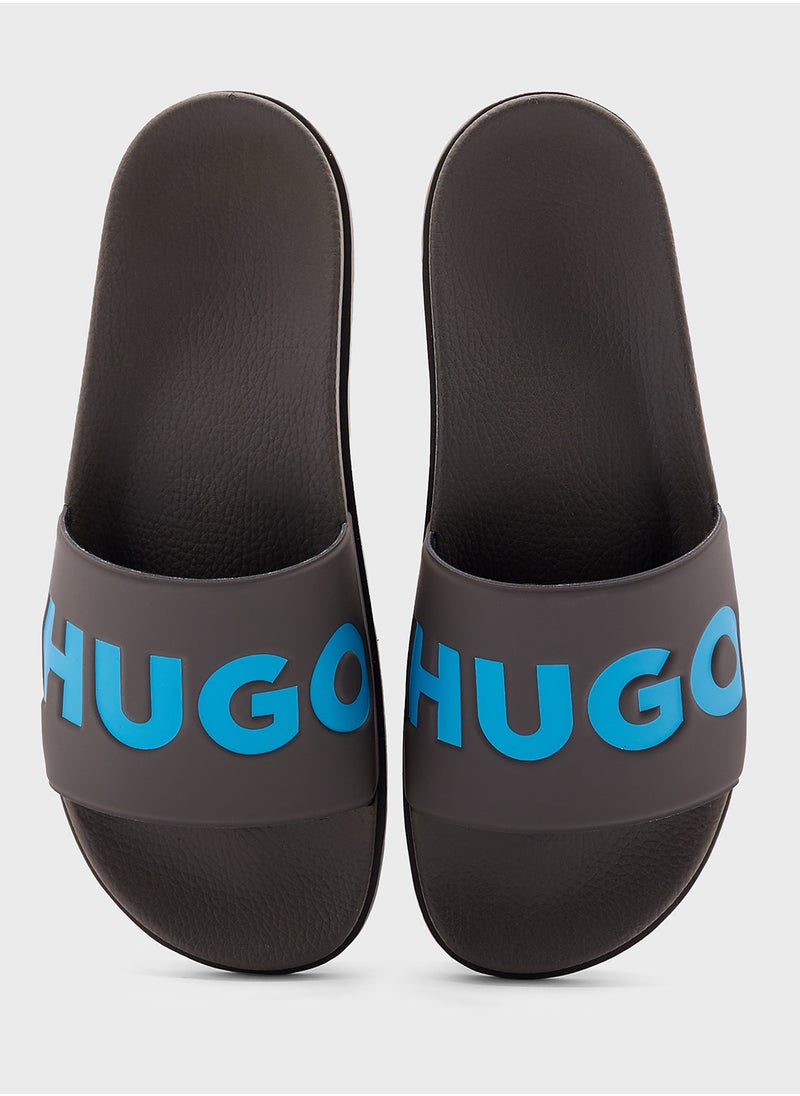 HUGO Logo Flip Flops  - Image 4