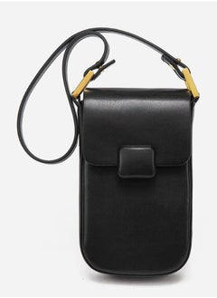 Loquat Ladies'Fashionable Candy Color Mini Bag Handbag Single Shoulder Crossbody Bags Black 