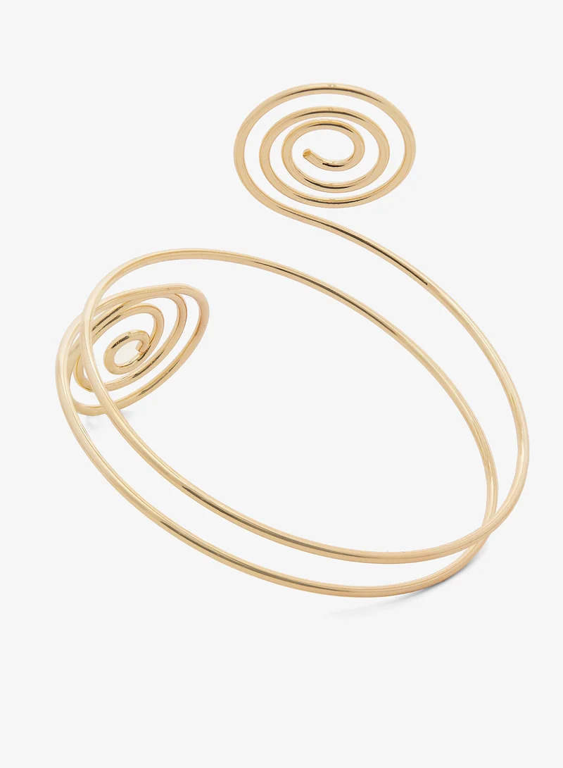 Ginger Circle Shape Arm Cuff