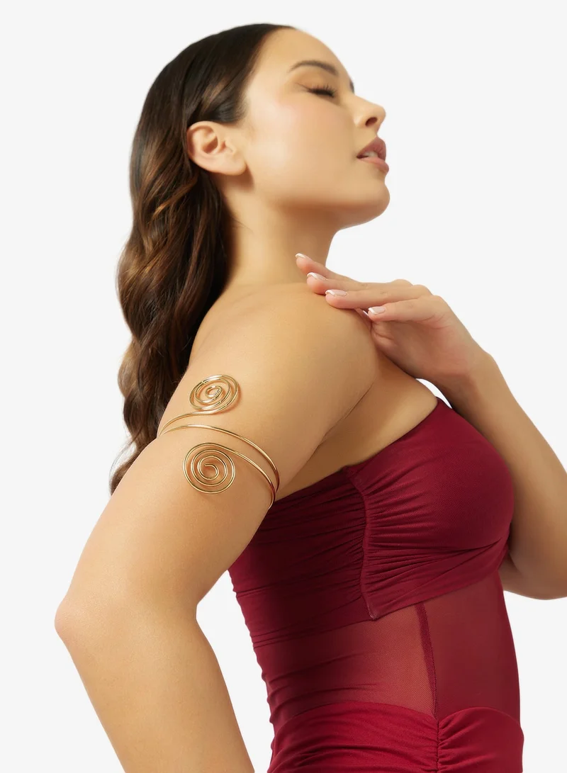 Ginger Circle Shape Arm Cuff