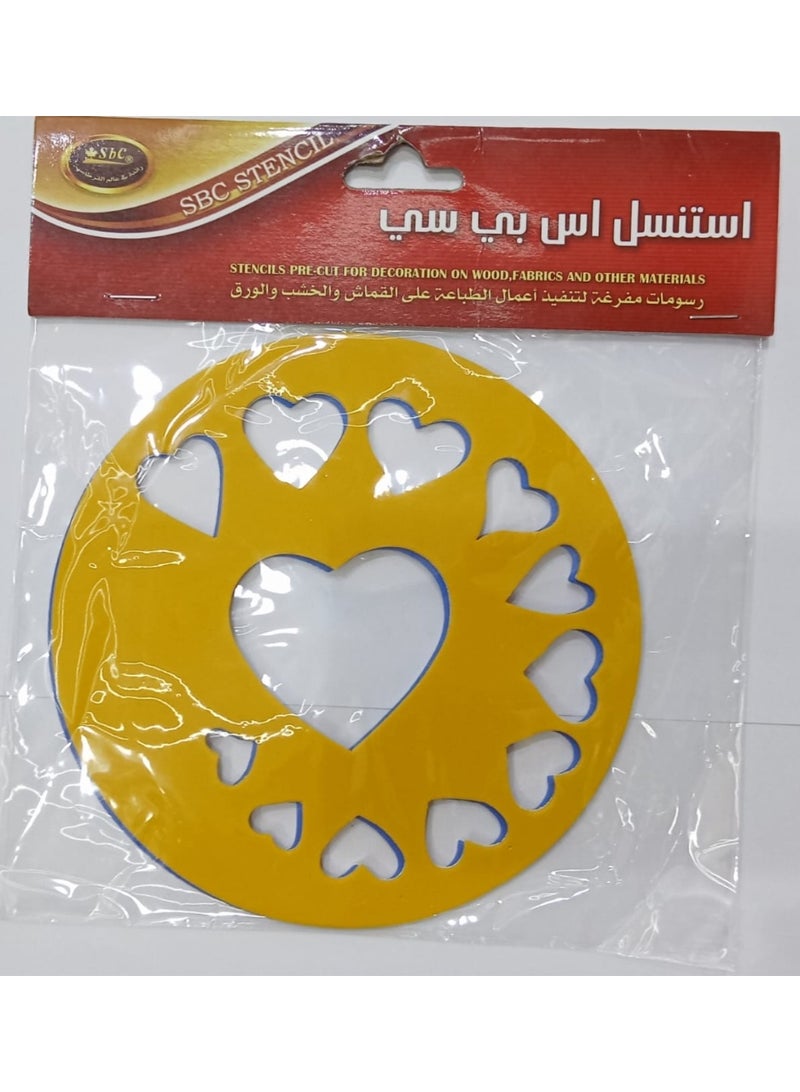 SBC STENCIL FOR CRAFTING - Image 1