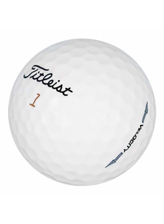 Titleist Velocity AAAA Recycled Golf Ball (12 Pack) - Image 1