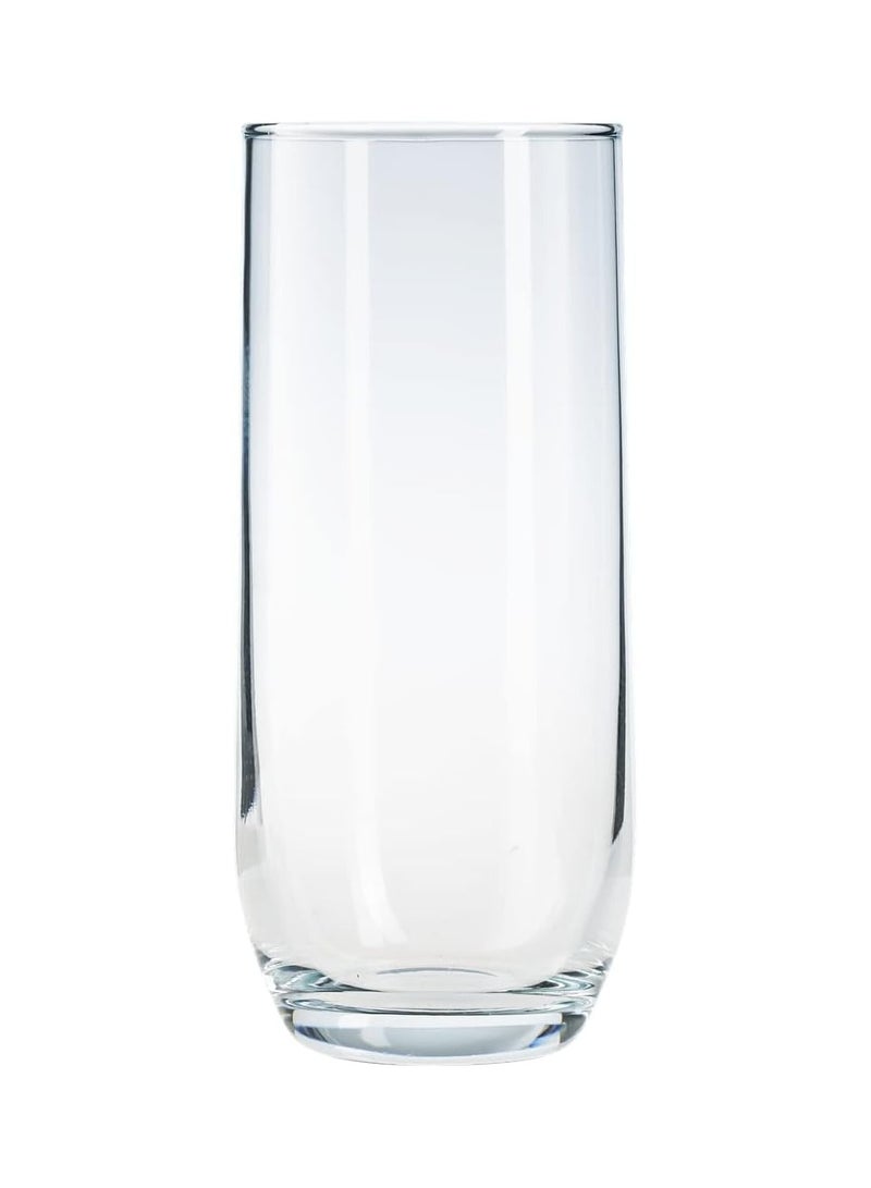 LAV 3 Pieces Sude Long Drink Tumbler Set 315 Ml - Clear - Image 1