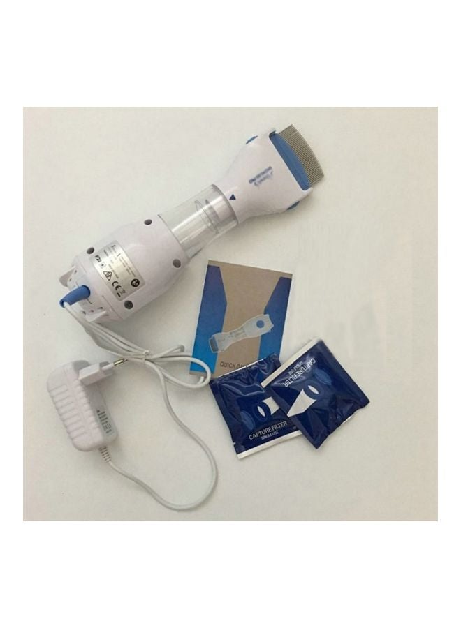 Electric Flea Comb White/Blue 355grams - Image 4