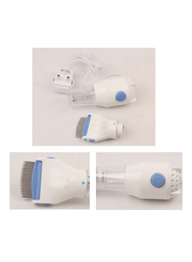 Electric Flea Comb White/Blue 355grams - Image 2