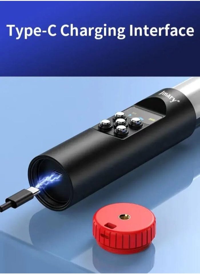 Jmary JMARY RGB Led Light Waterproof Lighting FM128R with color range 3000-6000, Number of Led Lamps 114 with battery capacity 2000 mAh, 263 gram (Model :FM128R)  - Image 4