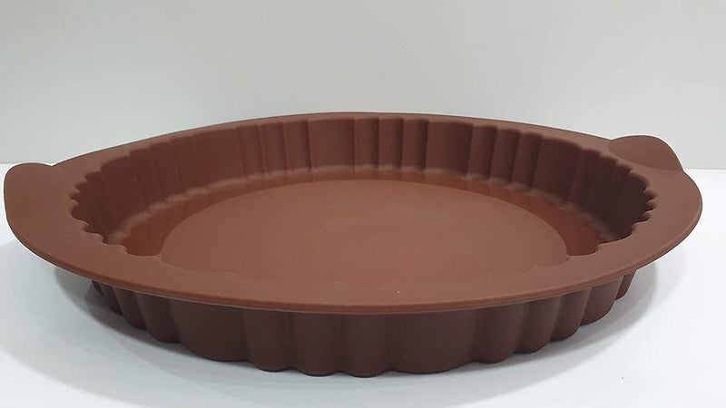 Mishrit Silicone Form Cake Mould Queen Round - Image 1