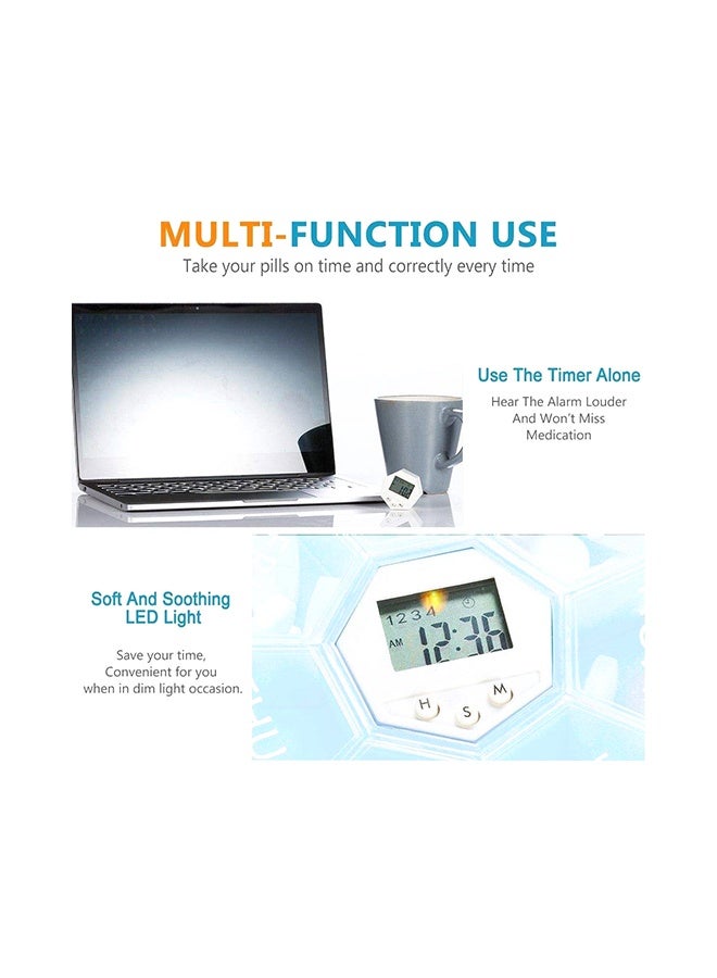 Generic Electric Alarm Timing Reminder Pill Box - Image 4