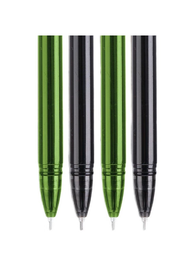 M.G M&G Stationery, Pull-Off Cap Gel Pen 0.5Mm, Student Black Pen, Signing Pen, Business Full Needle Tube Pen, Office Supplies, Black, 12 Pens/Box - Image 1