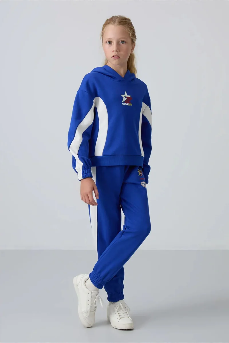 TOMMY Youth Cotton-Blend Pajama Set