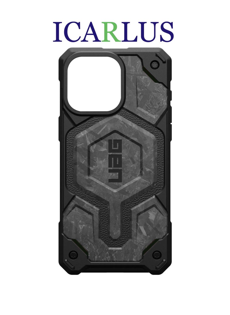 ICARLUS Carbon Cover for Apple iPhone 13 Case Compatibility with MagSafe for iPhone 14 Cover  - Image 1
