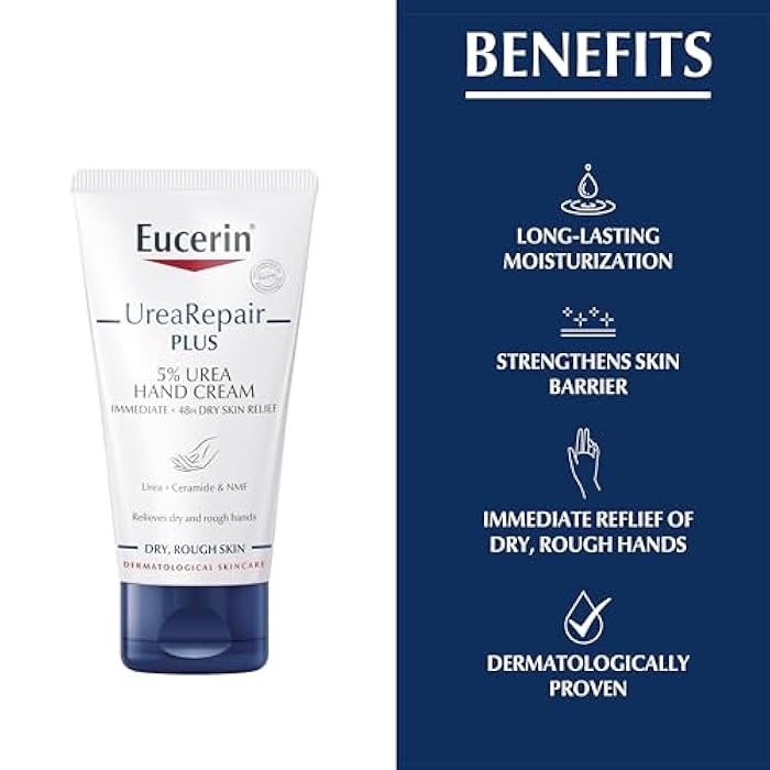 Eucerin Urearepair Plus Hand Cream 75ml - Image 3