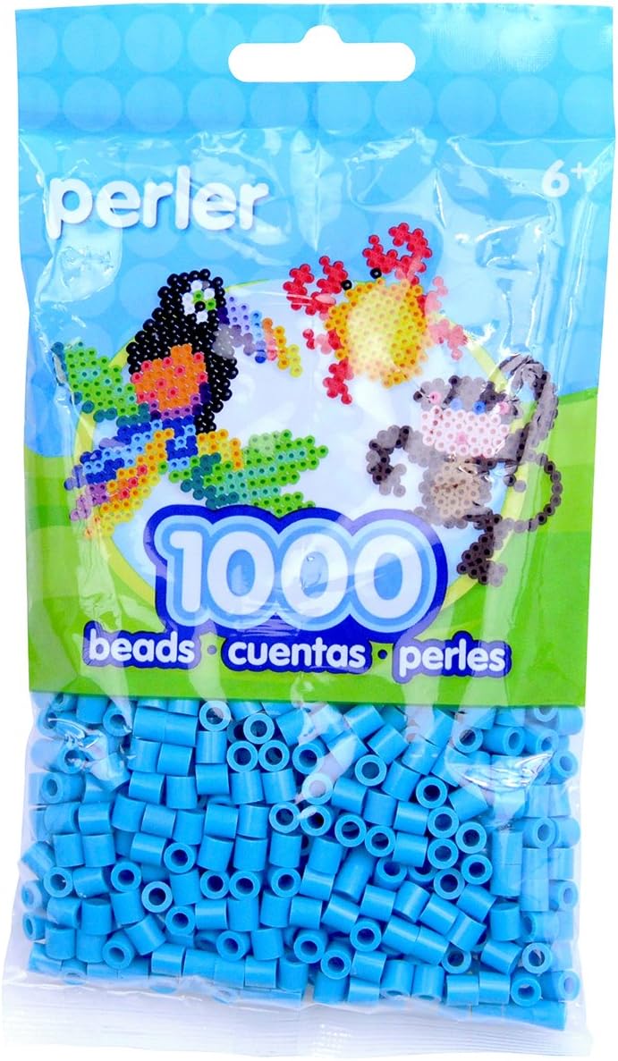 Beads Fuse Beads for Crafts, 1000pcs, Turquoise