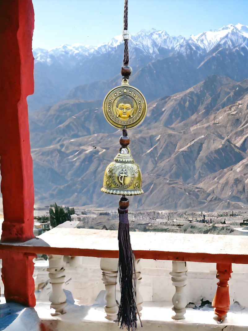 WARMINGO DE Warmingo Buddha Wind Chime for Home & Garden | Bell for Peace & Prosperity - Image 2