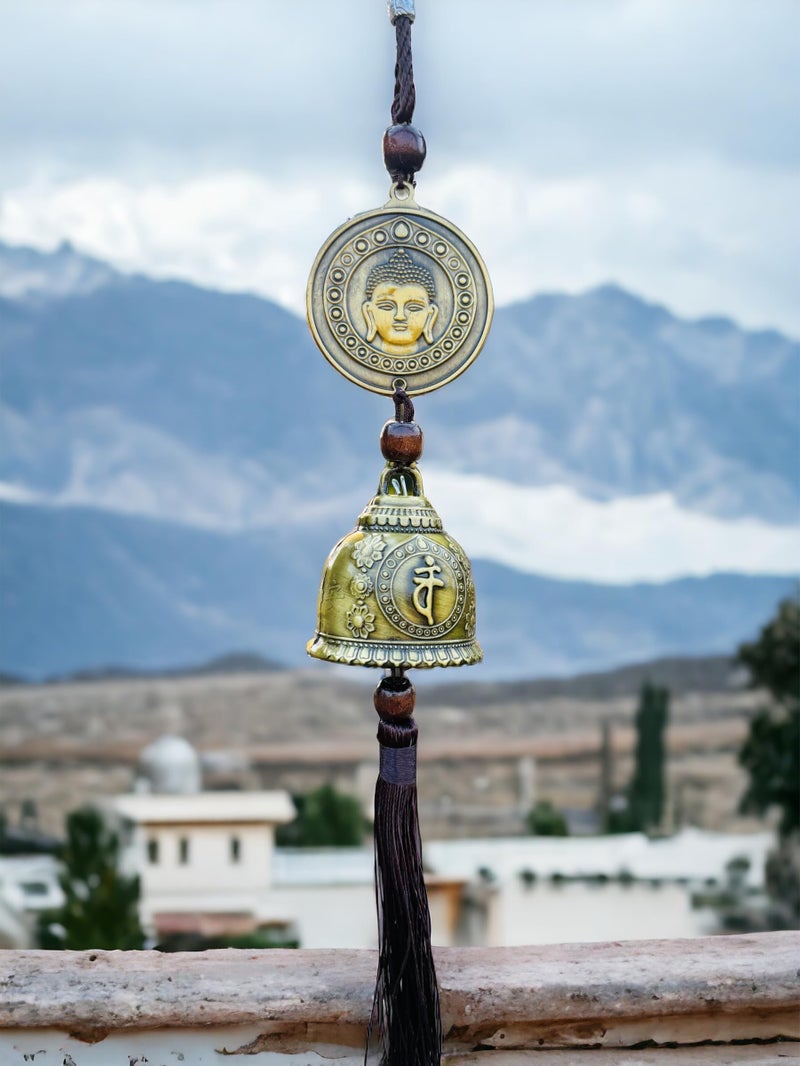 WARMINGO DE Warmingo Buddha Wind Chime for Home & Garden | Bell for Peace & Prosperity - Image 1