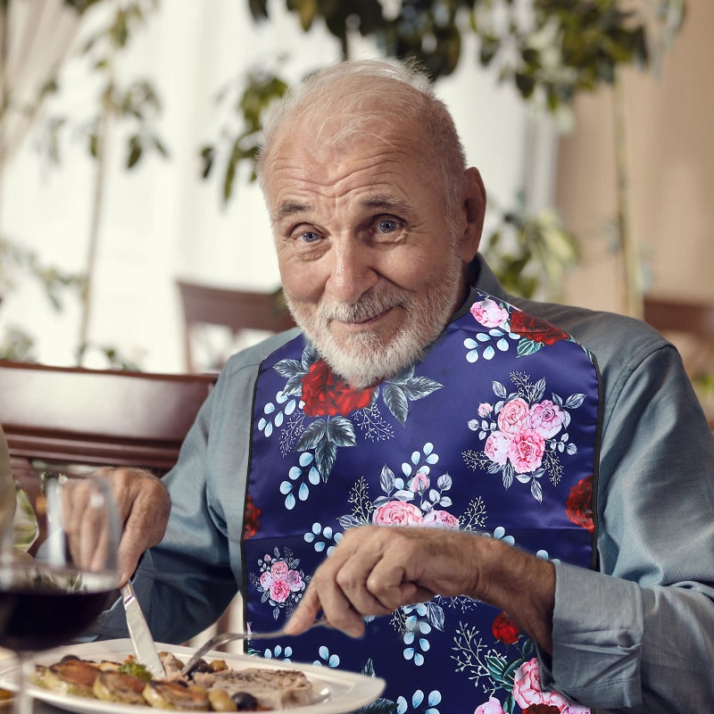 Household Adult Bib Clothing Protector Elder Patient Use Bib - Image 1