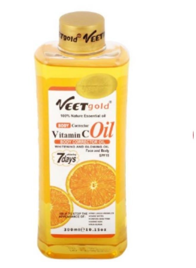 فيت جولد زيت مصحح للجسم بزيت فيتامين سي البرتقالي 300 مل