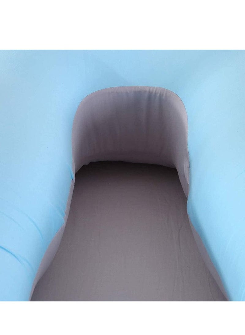 Cover U Shape Full Body Pillow Maternity Support Cushion for Pregnant Women Pregnancy Comfort Shaped with Removable Washable - Image 4