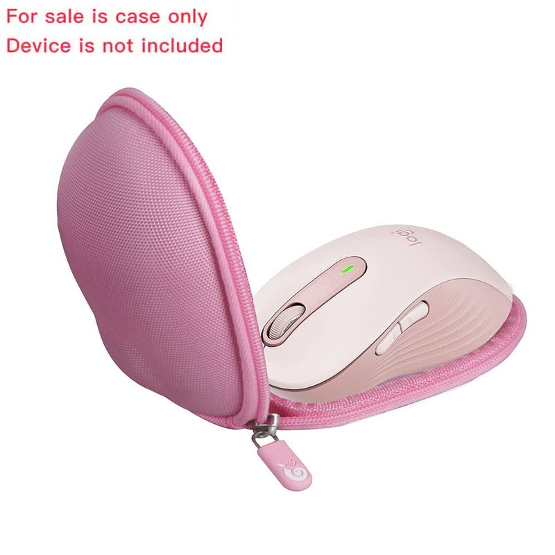 Hermitshell Hard Travel Case for Logitech Signature M650 Wireless Mouse (Pink, Case for M650) - Image 2