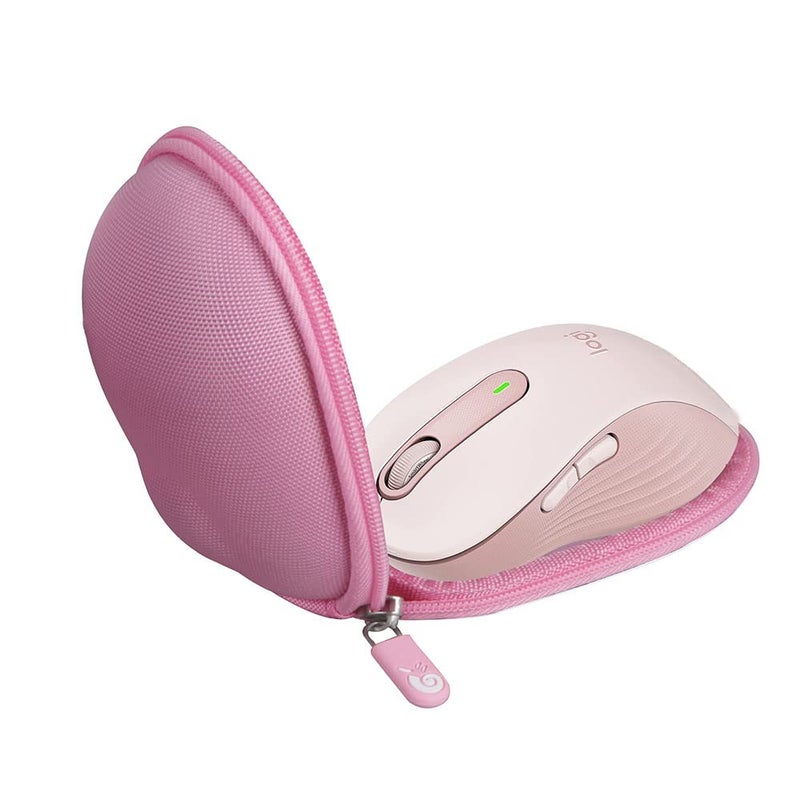 Hermitshell Hard Travel Case for Logitech Signature M650 Wireless Mouse (Pink, Case for M650) - Image 1