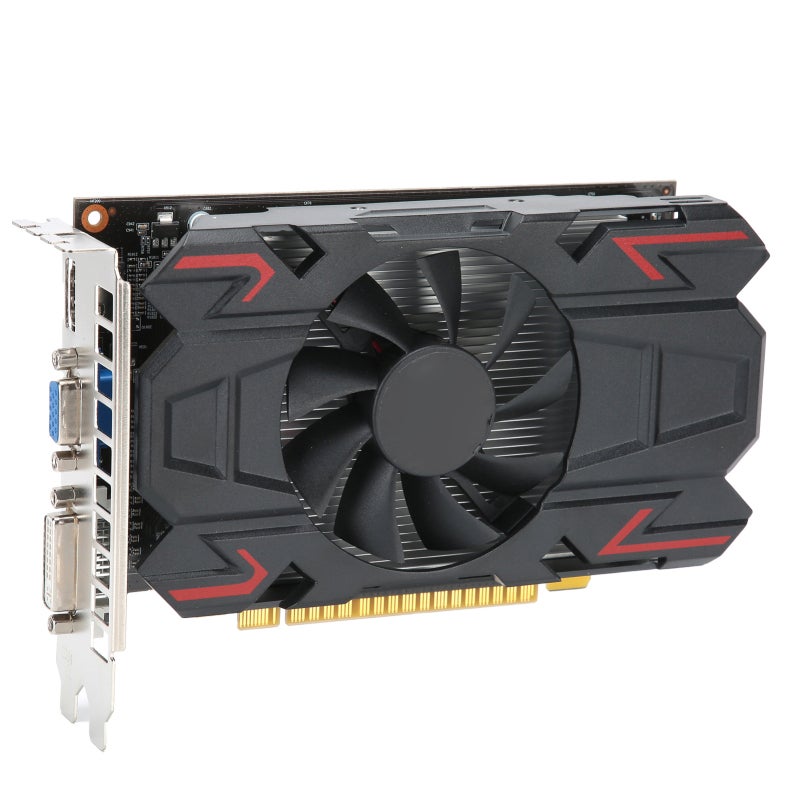 Radeon 4GB Desktop Graphics Card 128Bit DDR5 Computer Graphics Card - Low Noise Quiet Work for Games and Multimedia - Image 2