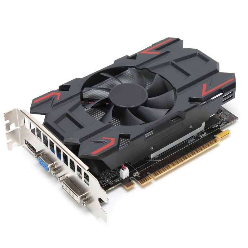 Radeon 4GB Desktop Graphics Card 128Bit DDR5 Computer Graphics Card - Low Noise Quiet Work for Games and Multimedia - Image 3