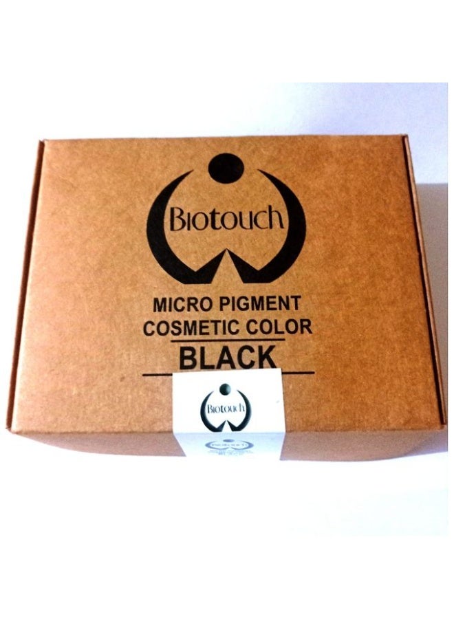 Biotouch Micro Pigment Cosmetic Color Black - Temporary Tattoos - Image 3