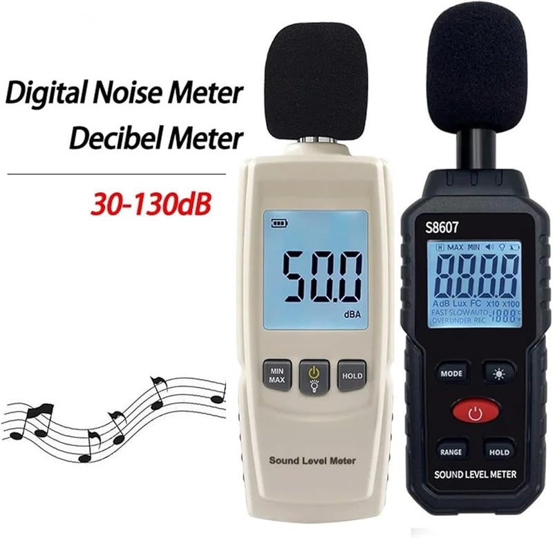 Digital Sound Level Meter Noise Tester Decibel Detector dB Meter Instrument - Image 1