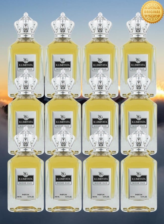 بي إل 12 قطع عطر إليميتاتا نيتشي عود 100 مل - Image 1