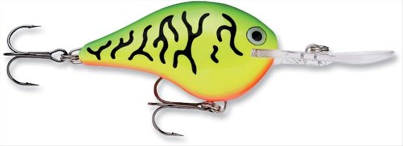 Rapala Dives-to 3/8 Oz Fishing lure (Firetiger, Size- 2) - Image 1