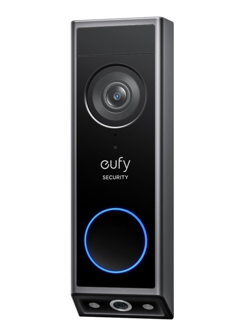 eufy - eufy Security Video Doorbell E340 (Battery Powered), Dual Cameras with Delivery Guard, 2K Full HD and Color Night Vision, HomeBase S380 Compatible, No Monthly Fee - Image 1