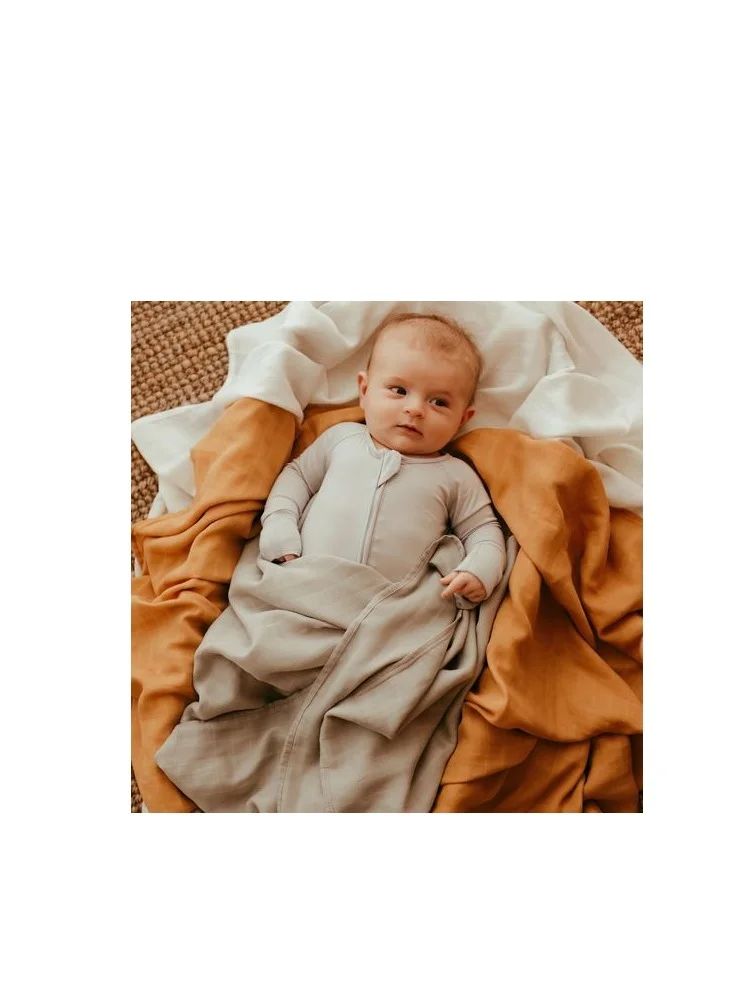 Anvi Baby Anvi Baby  Set of 3 Organic Bamboo Swaddle Unicorn Dreams