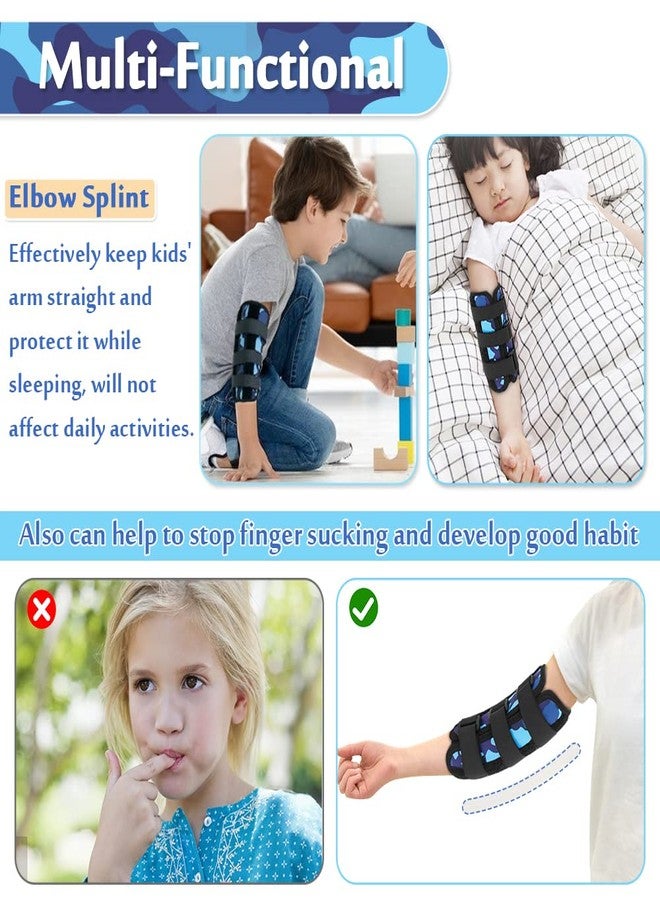 Mybow Pediatric Elbow Immobilizer Night Splint, Elbow Brace Cubital Tunnel Ulnar Nerve Entrapment, Arm Support Splint for Pain Relief, Child Restraint Stabilizer Brace (Small) - Image 5