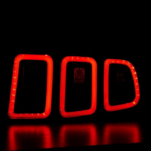 corkiauto LED Tail Lights Assembly Compatible with 2010 2011 2012 2013 2014 Ford Mustang Taillights Rear Brake Lamp, Black Housing Clear Lens - Image 4