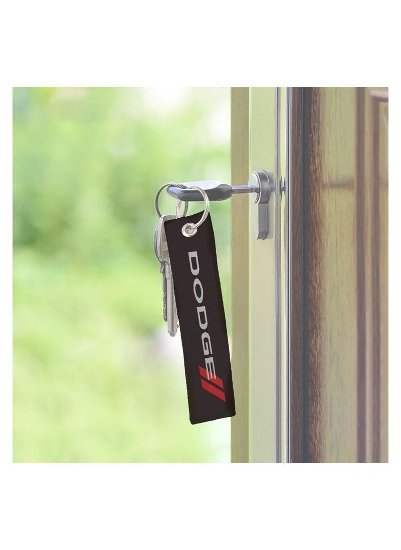 Dodge DODGE Fabric Strap Keychain Car Key Chain Home Keychain 1 Pcs  - Image 4