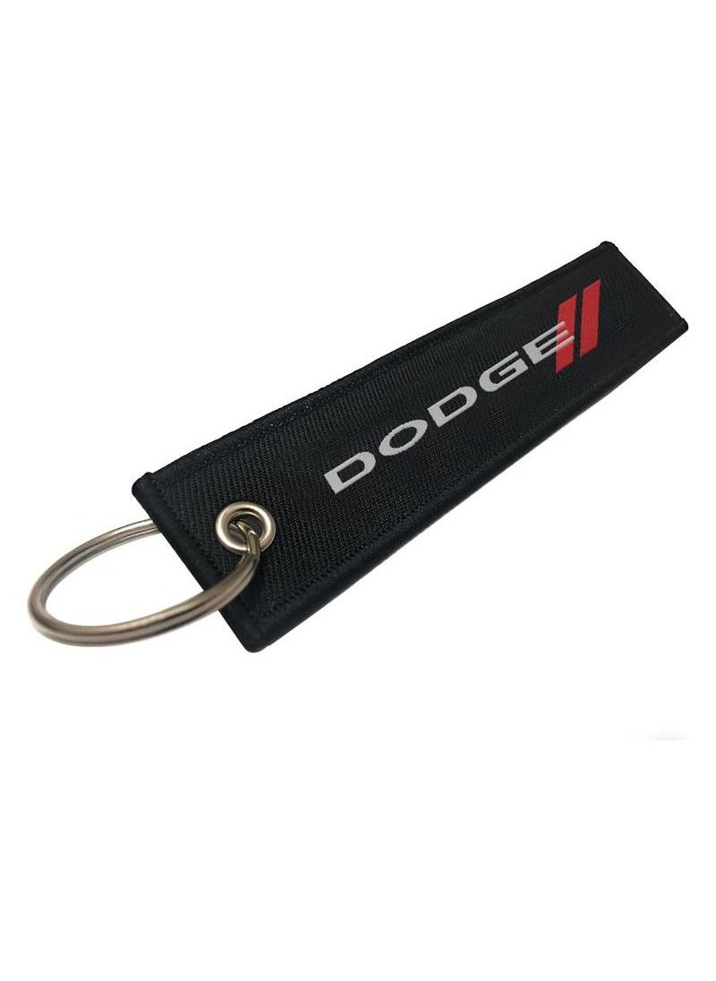 Dodge DODGE Fabric Strap Keychain Car Key Chain Home Keychain 1 Pcs  - Image 2