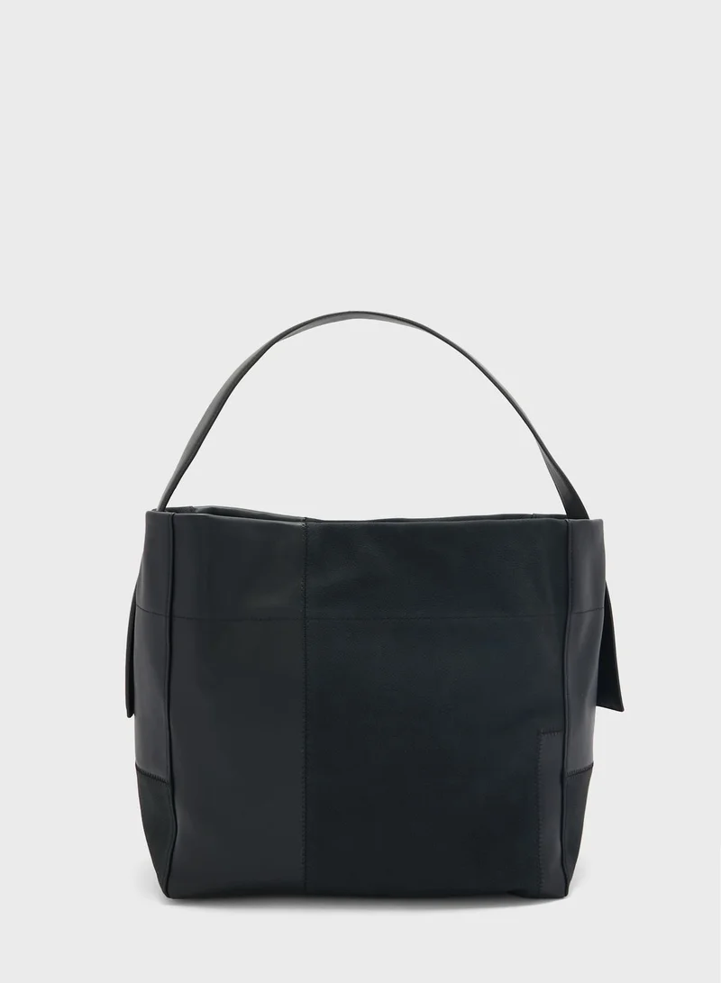 CALVIN KLEIN Texture Block Large Shopper