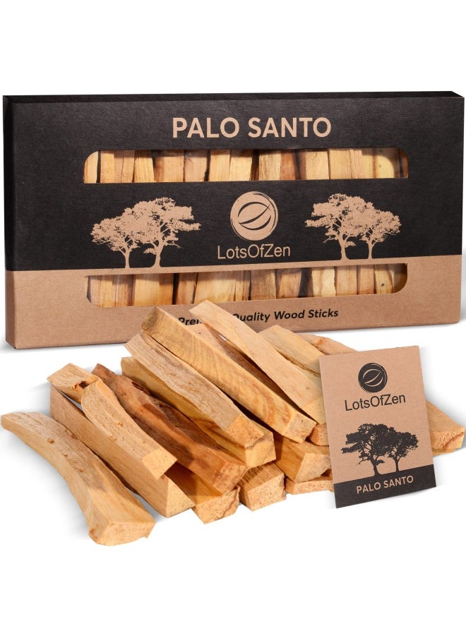 palosanto - Sticks Authentic 20 Pack 100 Natural Incense High Resin Spiritual Cleansing Palo Santo Matches From Peru Wild Harvested Sustainably Hand Picked - Image 1