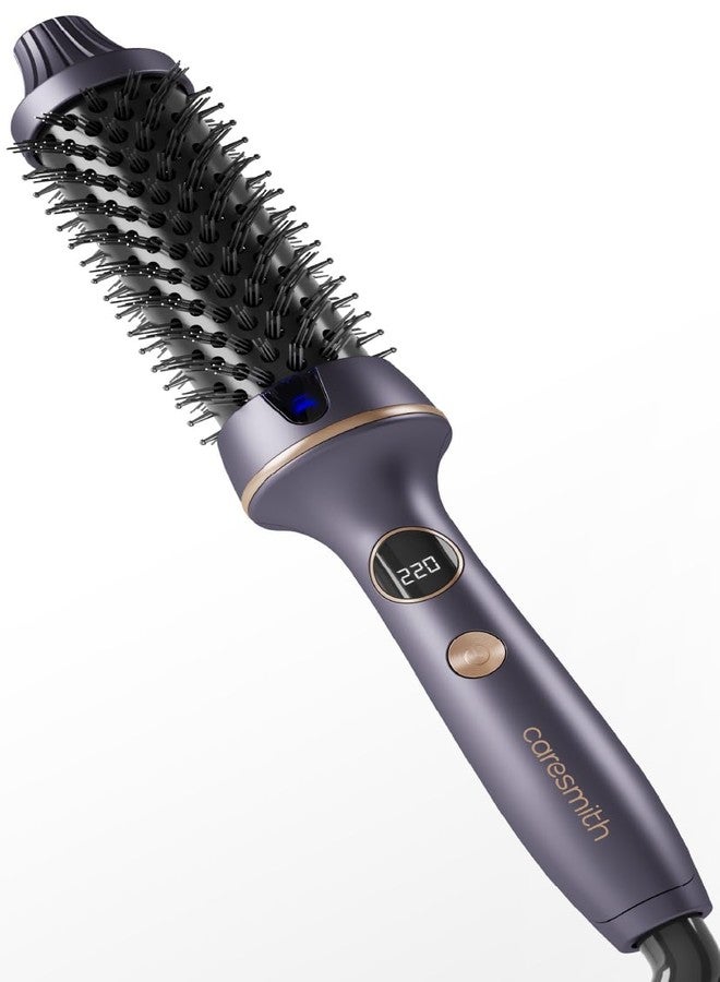 Caresmith Bloom Heated Round Brush | 2 in 1 Thermal Brush with Straightening and Blowout Styling | Professional Hair Styling Tool | Hot Air Brush Replacement | Hair Styler Complete Set - Image 1